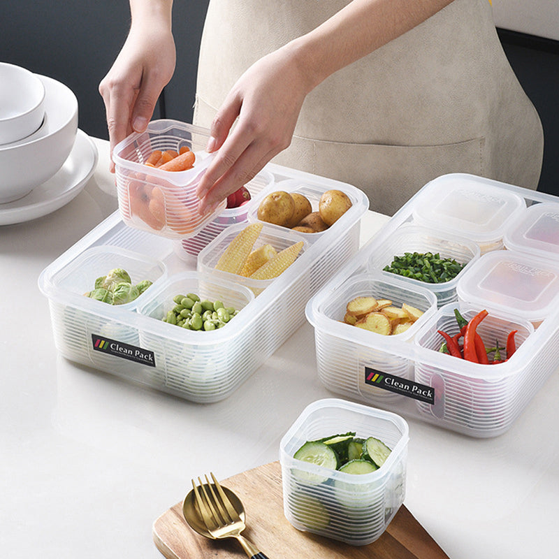 Fruit Storage Box With Lid